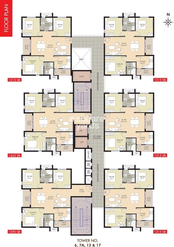 Prajay Megapolis Floor Plans 3