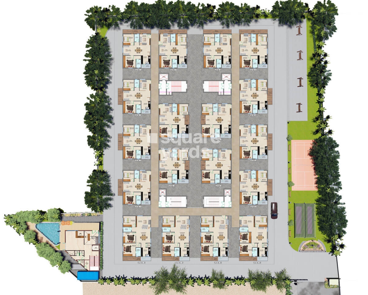 Prajay Samshraya Homes Master Plan Image