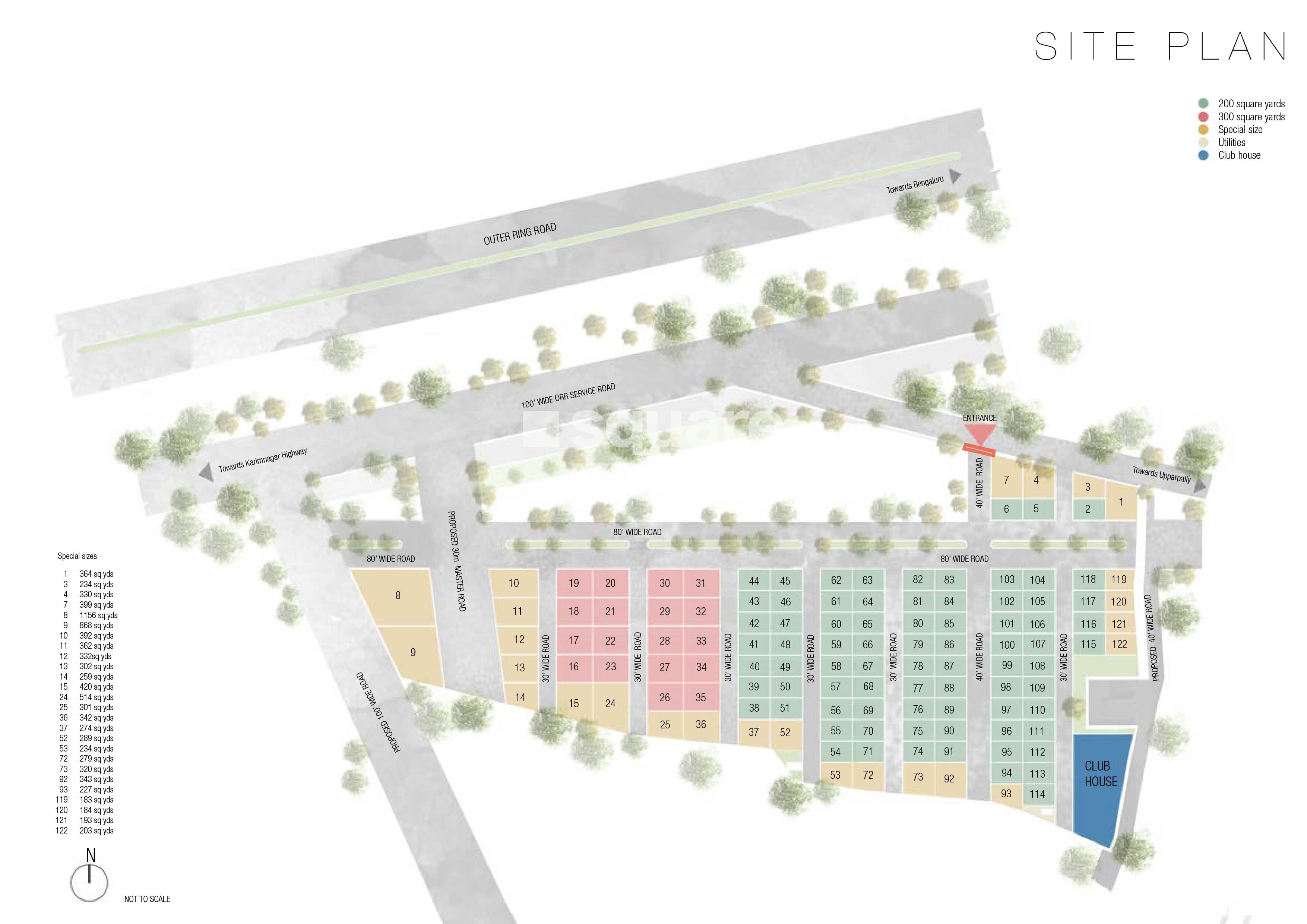Prajay Treetops Master Plan 1