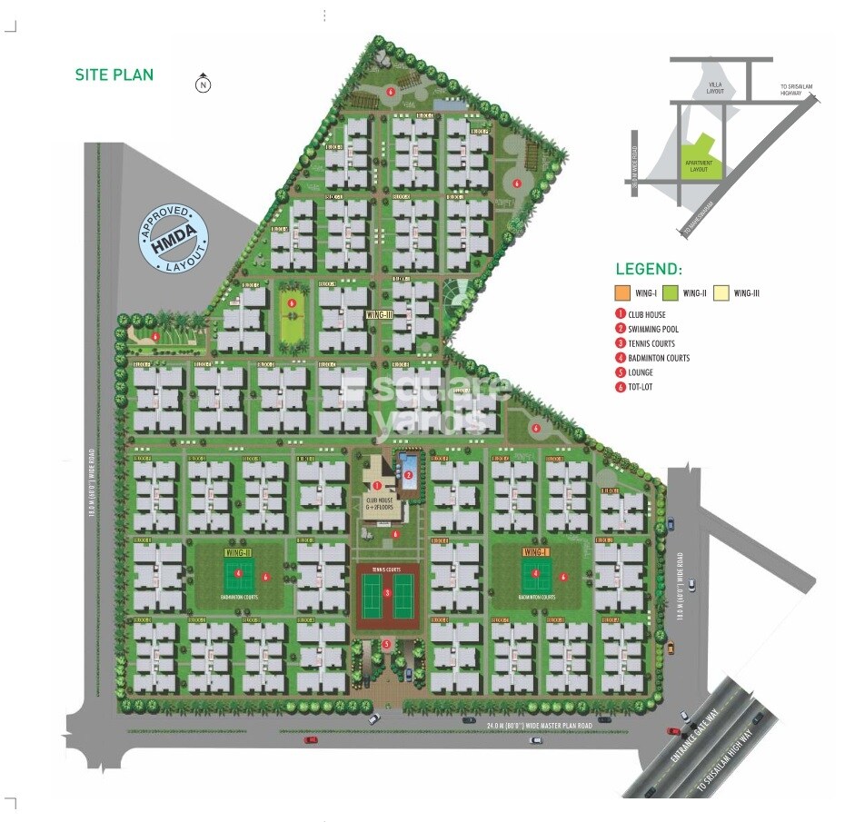 Prajay Virgin County Apartments Master Plan 1