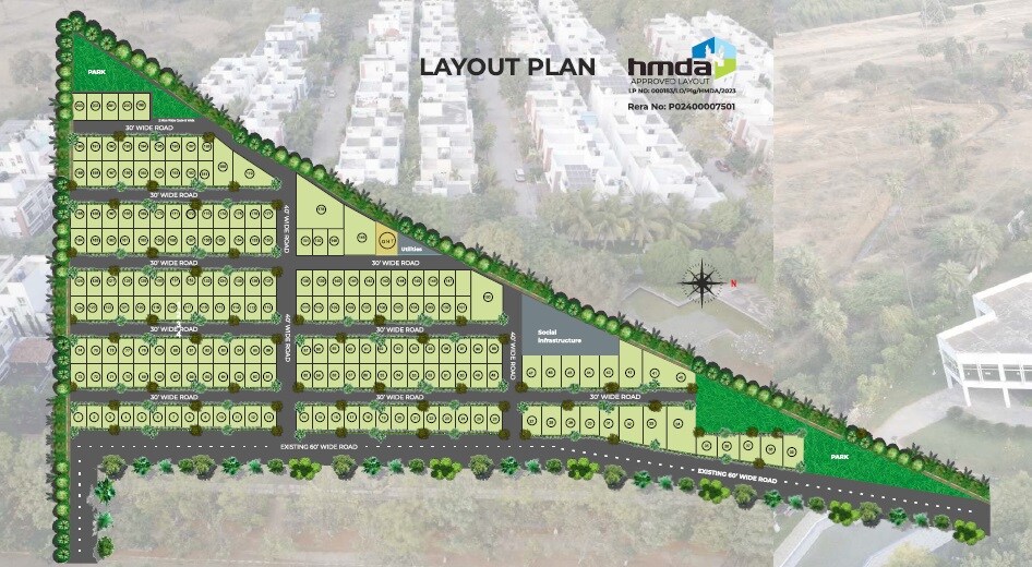 Prajay-Virgin-County_an aerial view of a train on a train track