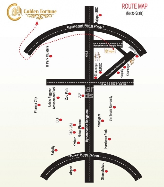 Prakruti Golden Fortune Location Image