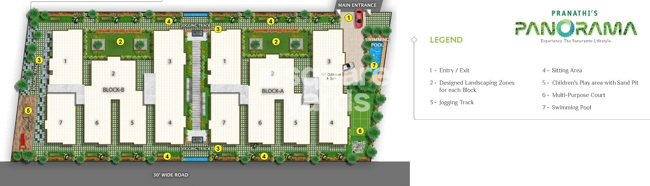 Pranathi Panorama Master Plan 1