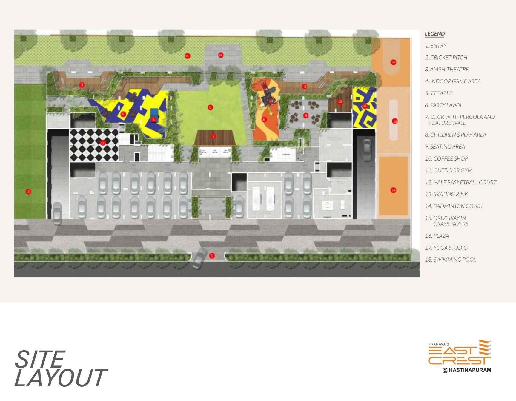 Pranava East Crest Master Plan 1