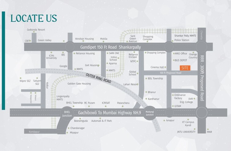Praneeta Singapur Town Location Image
