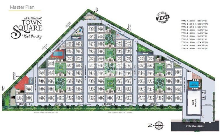 Praneeth APR Pranav Townsquare Master Plan Image