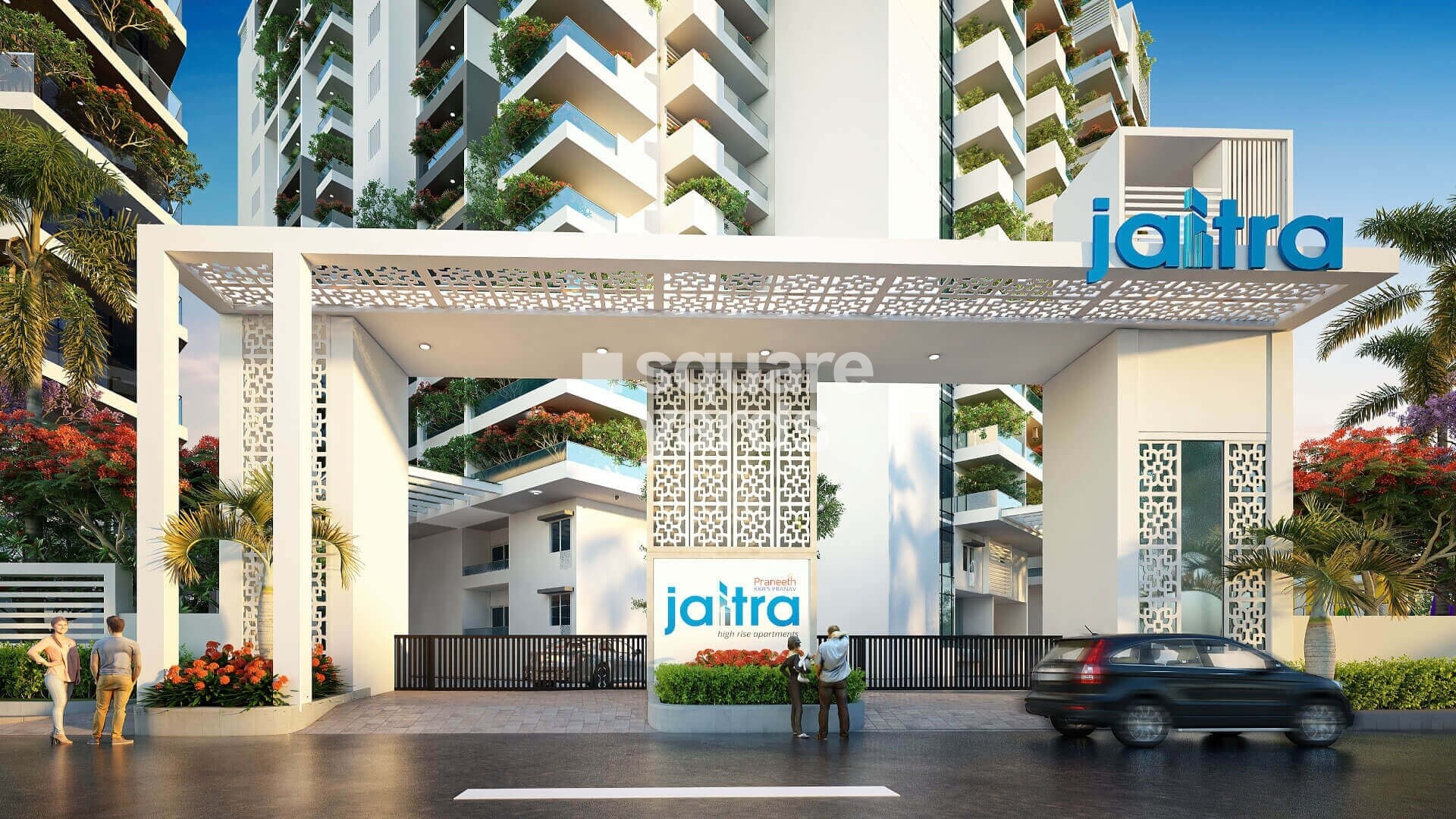 Praneeth KKRs Pranav Jaitra Entrance View