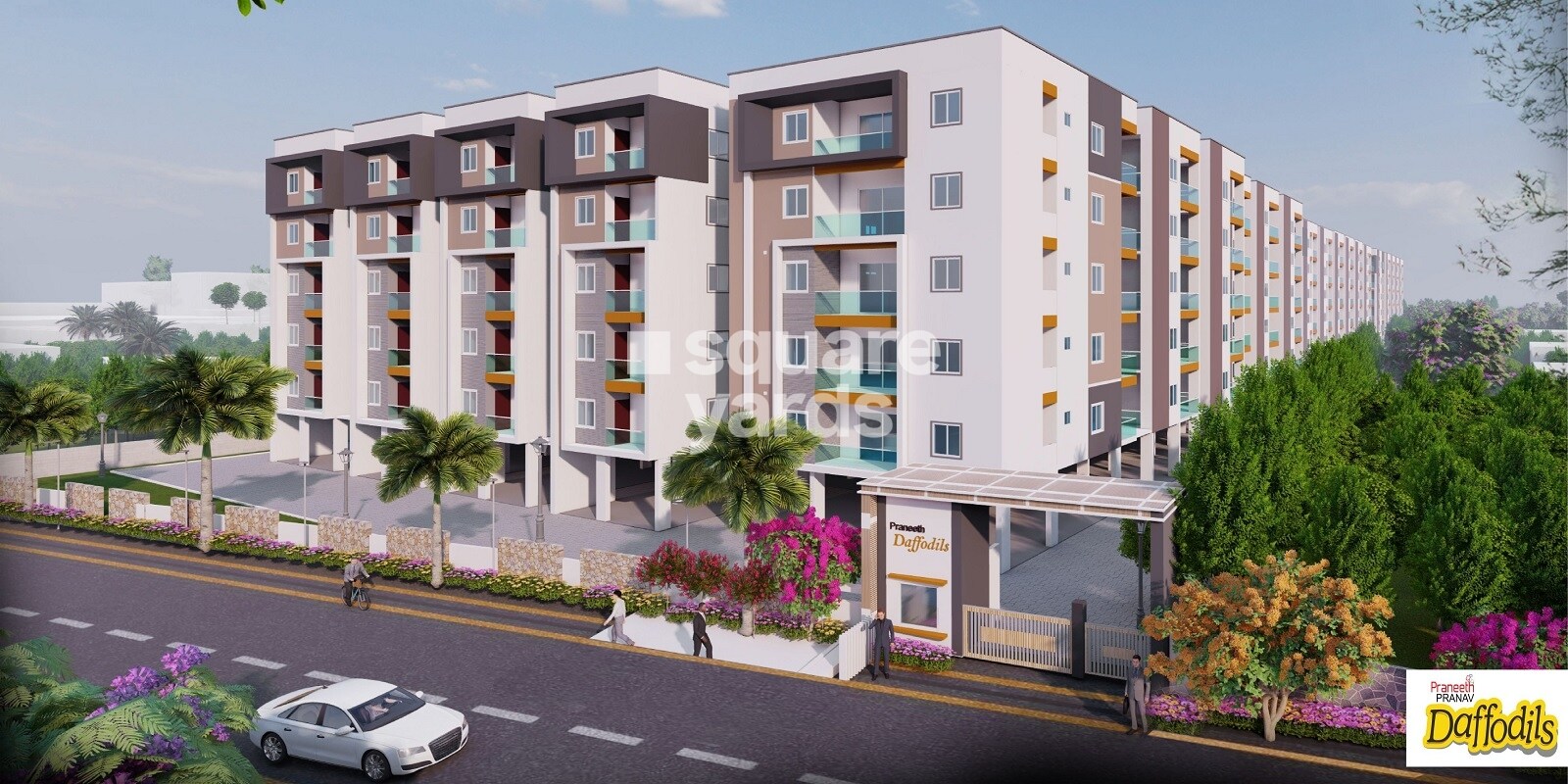 Praneeth Pranav Daffodils residential project in Mallampet