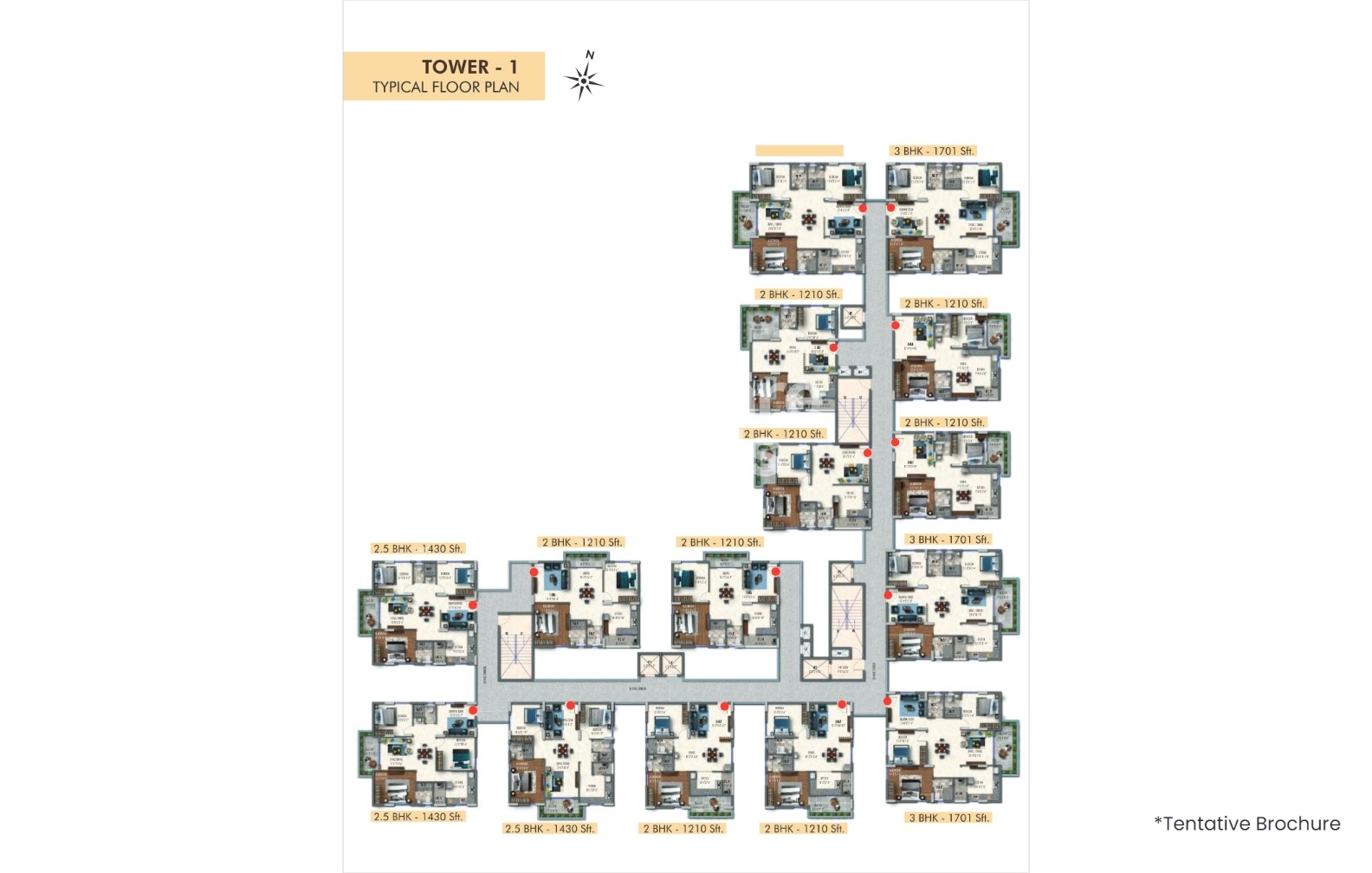 Praneeth Pranav Solitaire Floor Plans