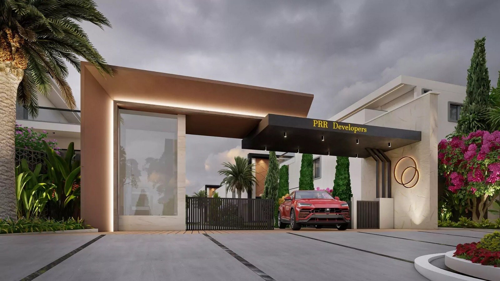 Praneeth Pranav Venetia Entrance View