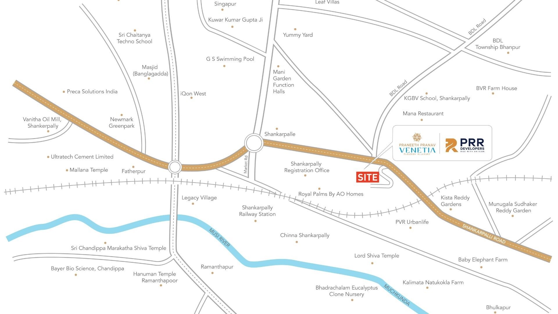 Praneeth Pranav Venetia Location Image