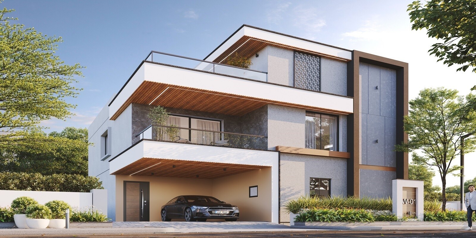 Praneeth Pranav Venetia Villa View 2