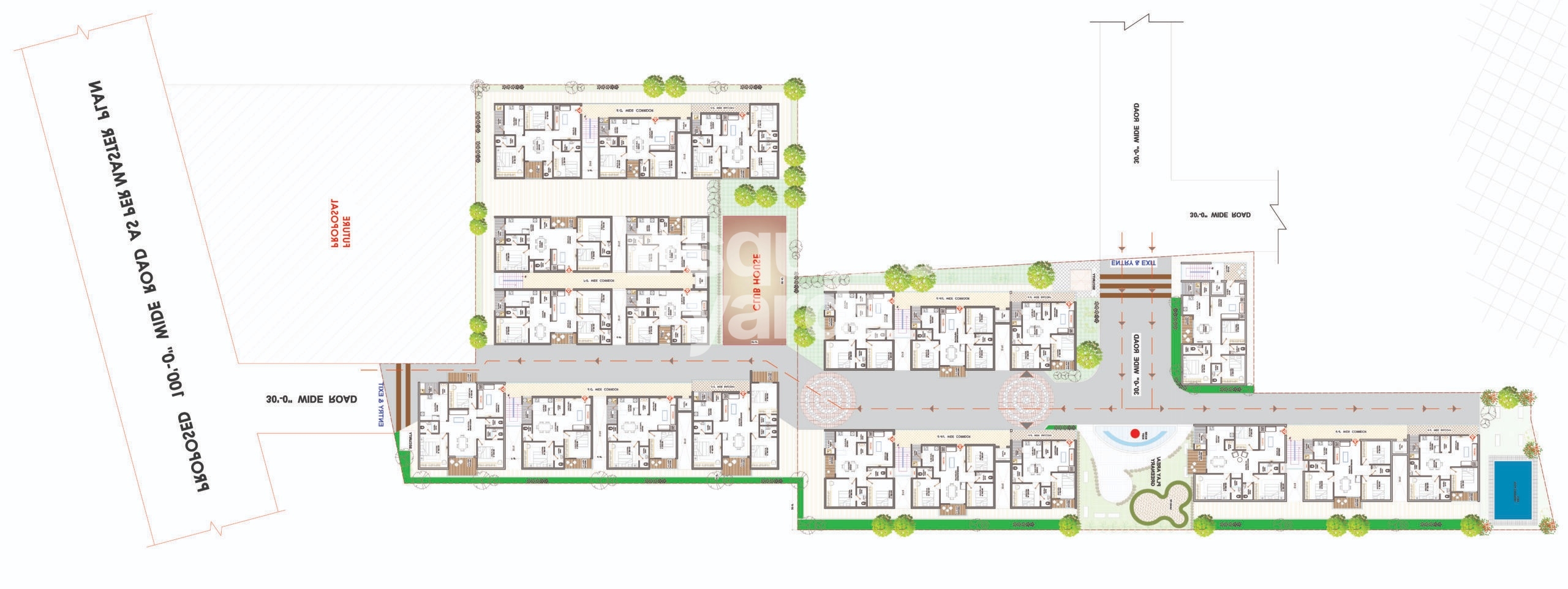 Pranith Ambience Master Plan Image