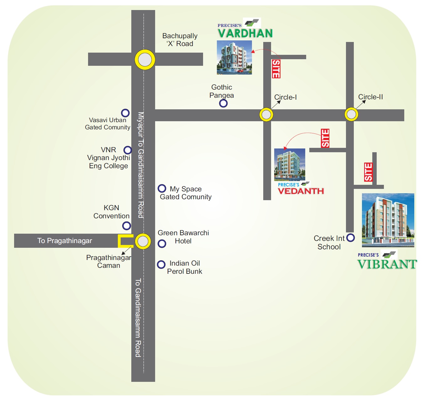 Precise Vedanth Location Image