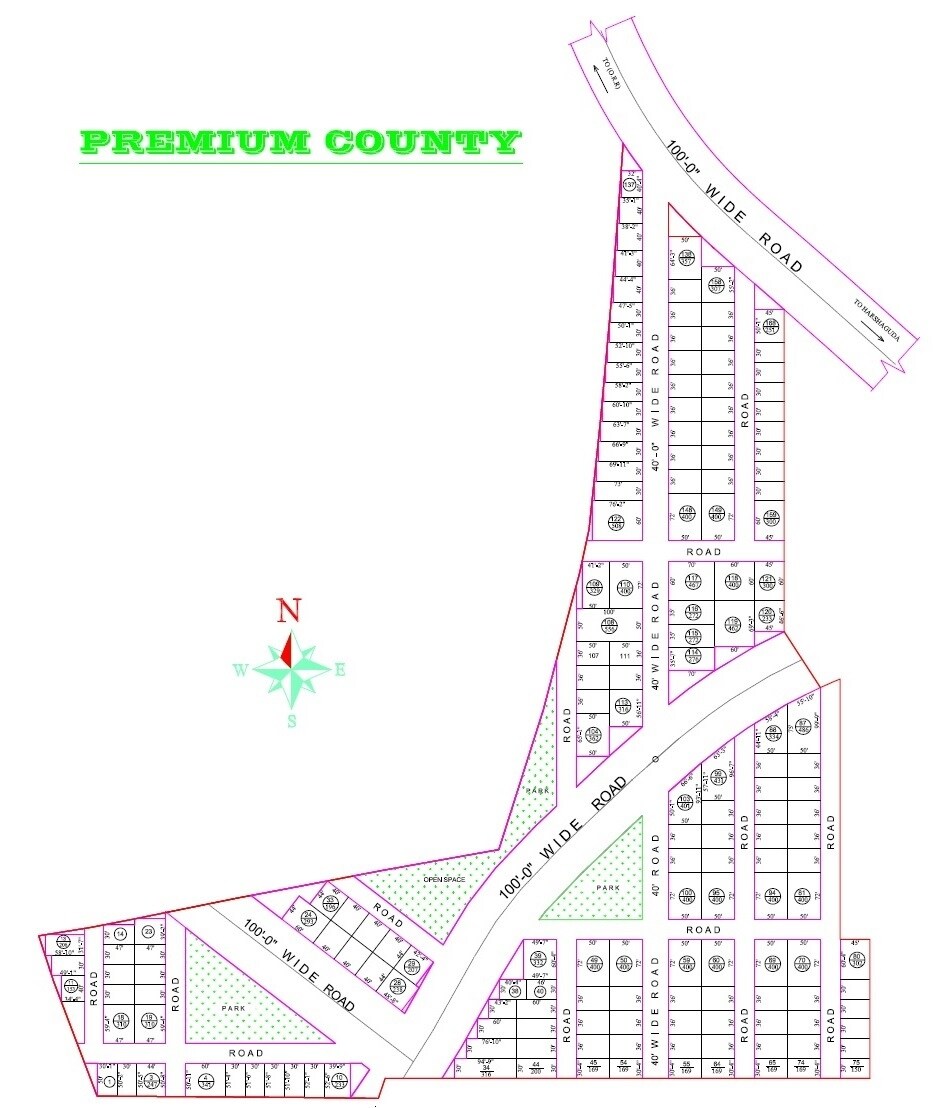 Premium County Master Plan Image