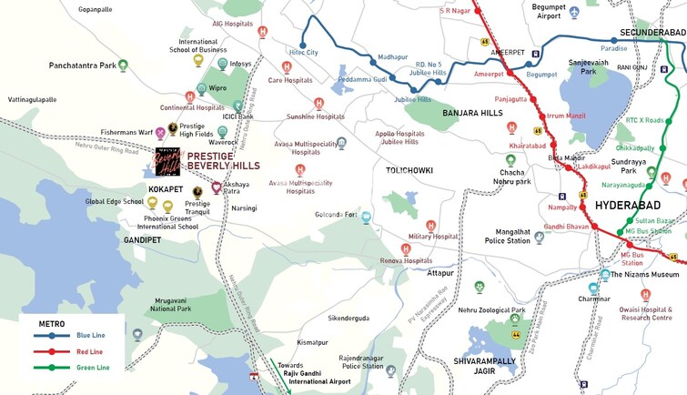 Prestige Beverly Hills Location Image