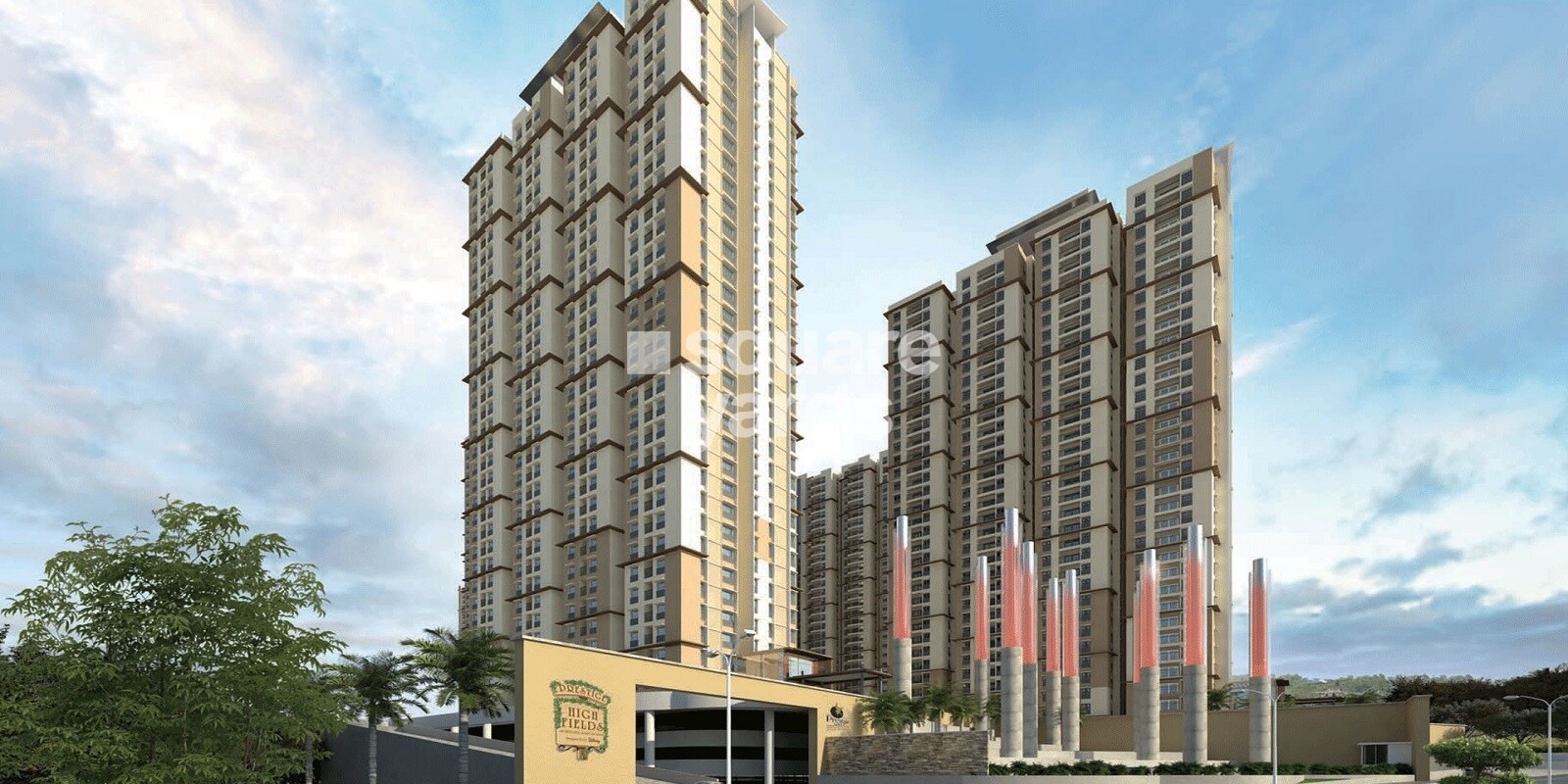 Prestige High Fields Entrance View