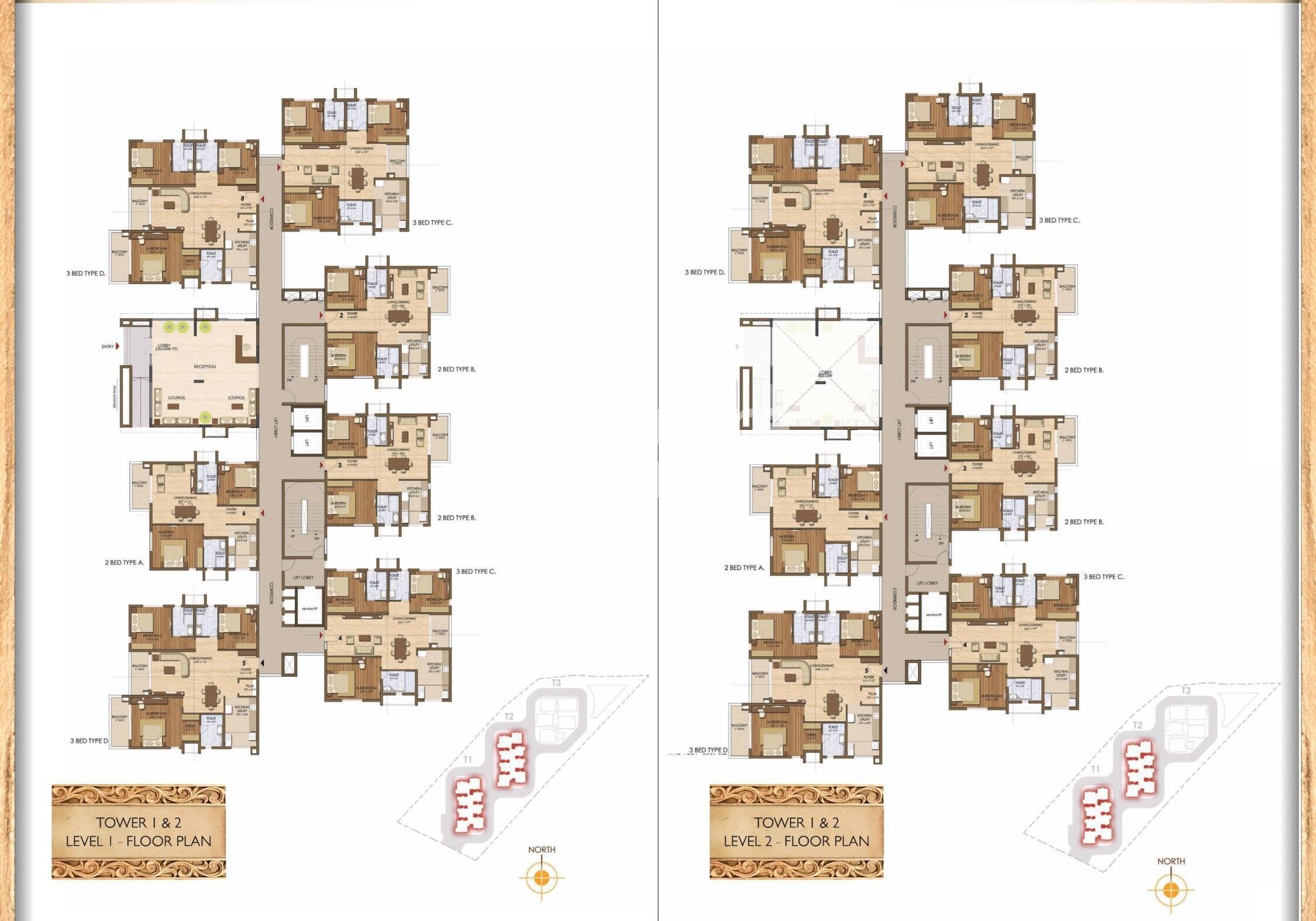 Prestige Ivy League Floor Plans