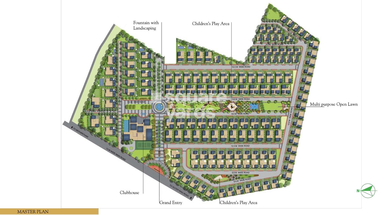 Prestige Royal Woods Master Plan 1