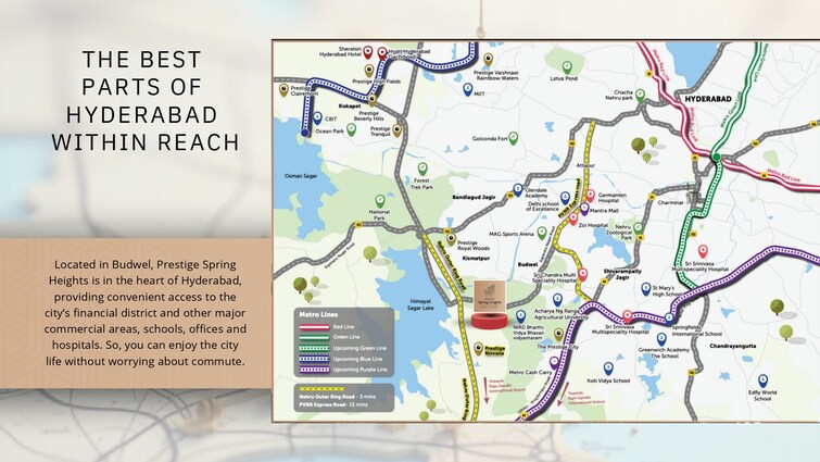 Prestige Spring Heights Location Image