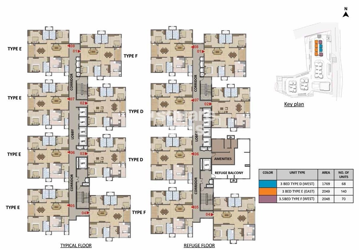 Prestige Tranquil Floor Plans 1