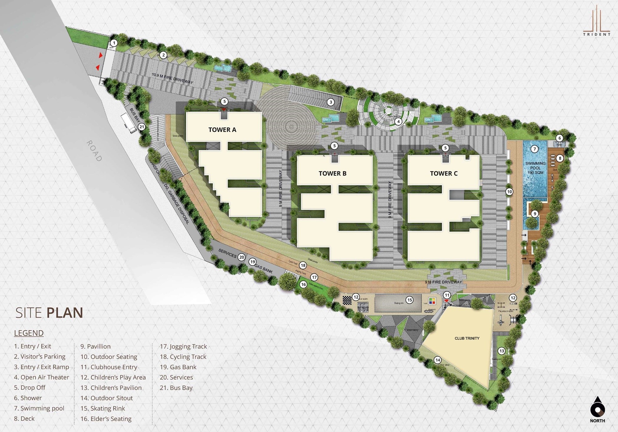 Prestige Trident Master Plan 1