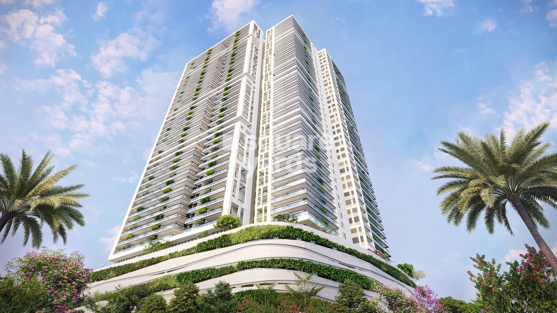 Prestige Vaishnaoi Rainbow Waters Tower View