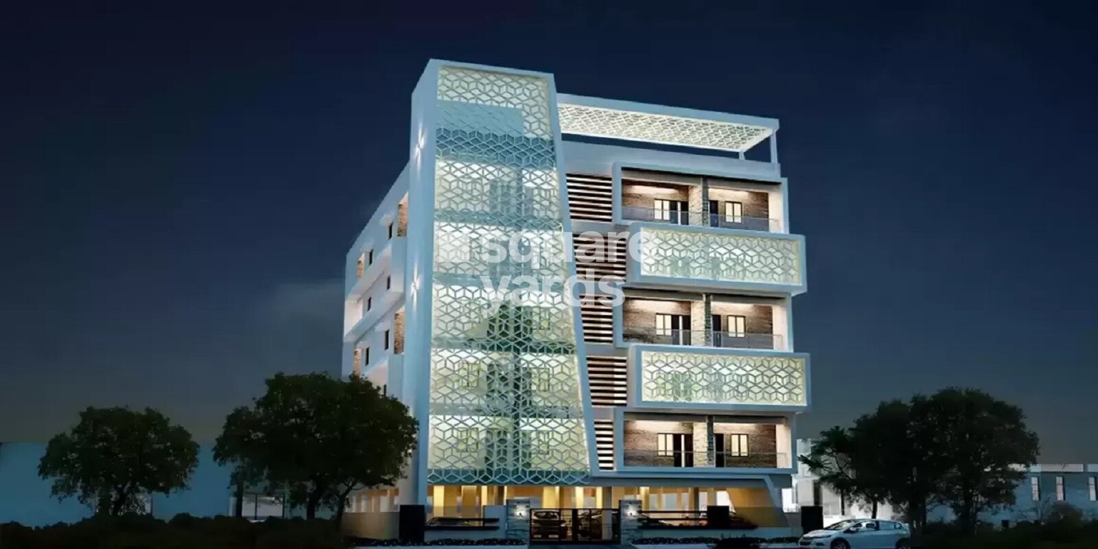 Pride Heights residential project in Akberbagh