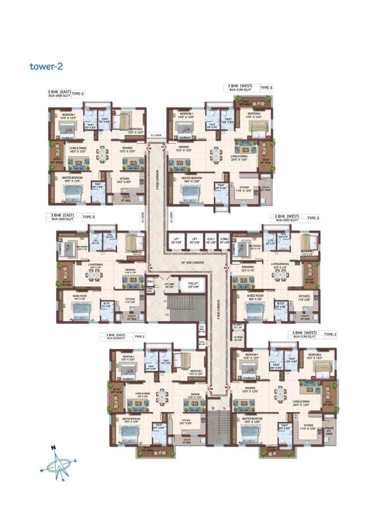Prosperiti Ekam Floor Plans 2