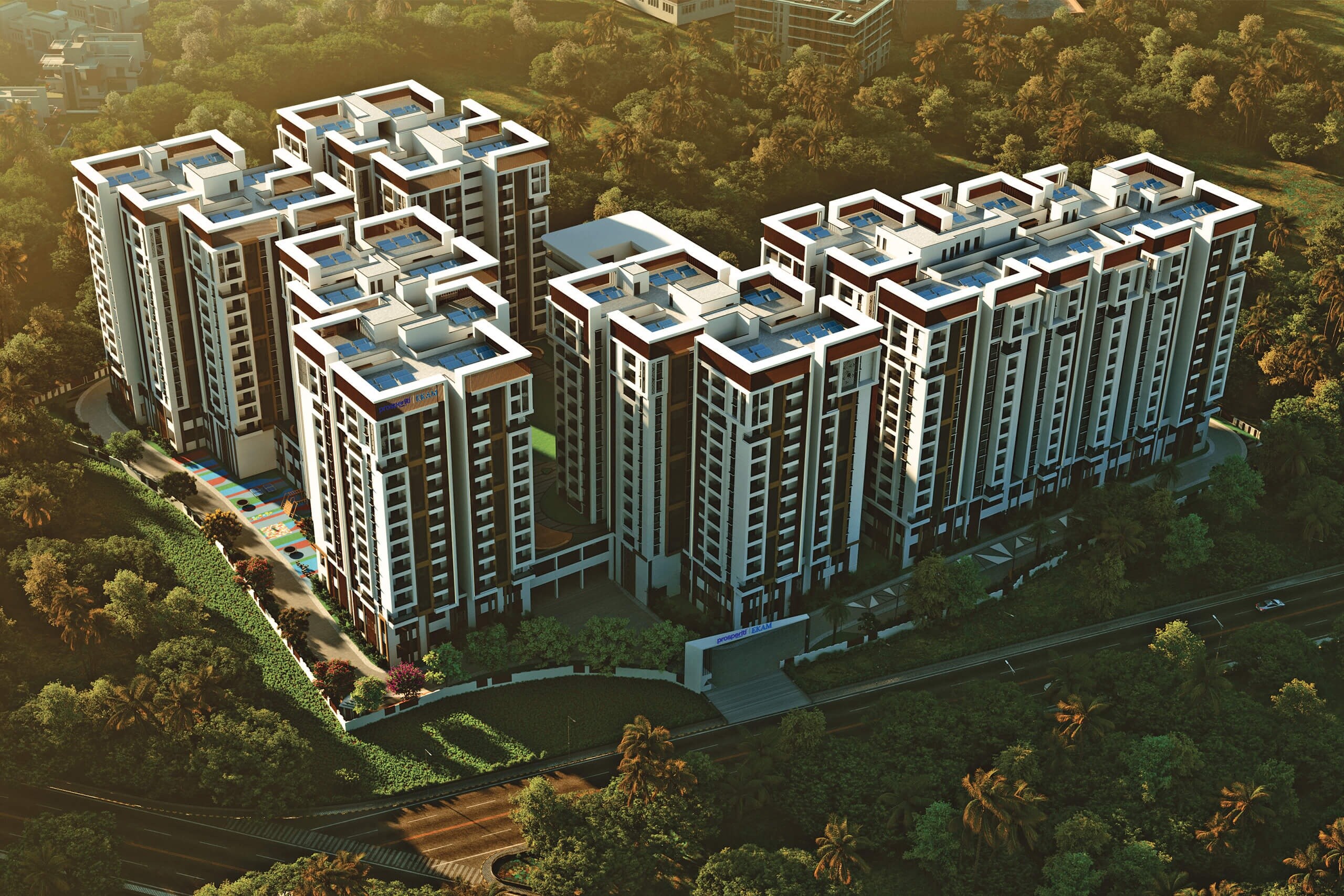 Prosperiti Ekam Tower View