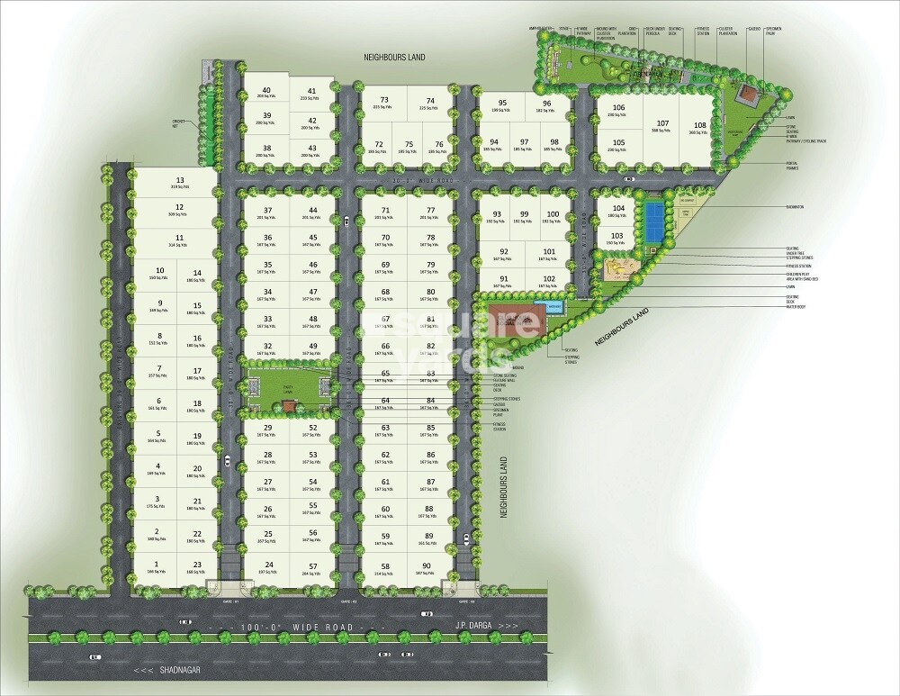 Pudami Palm Greens Master Plan 1