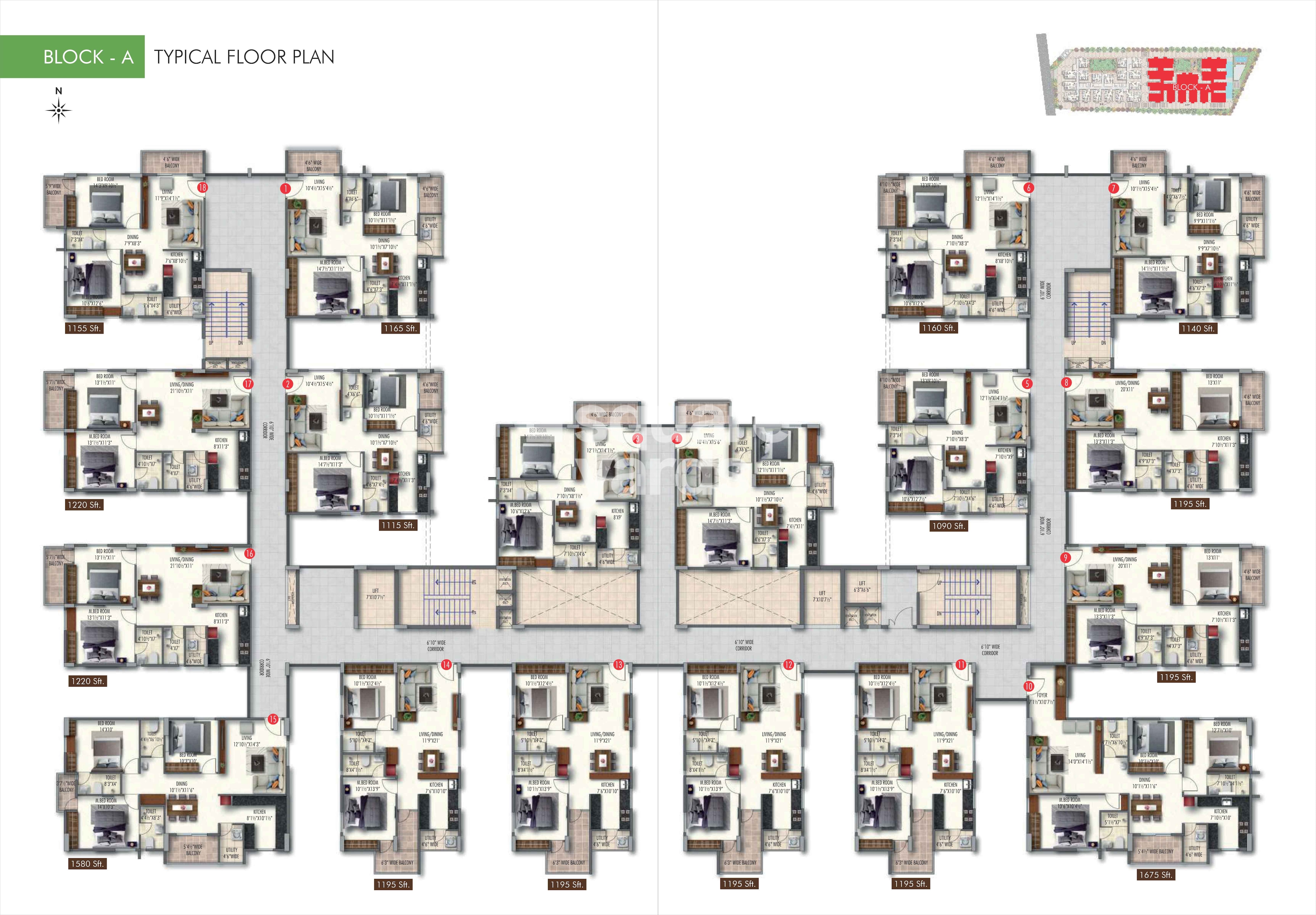 Qualitas Nestilo Floor Plans 2