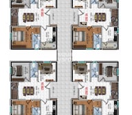 Radiant Middle Town Floor Plans