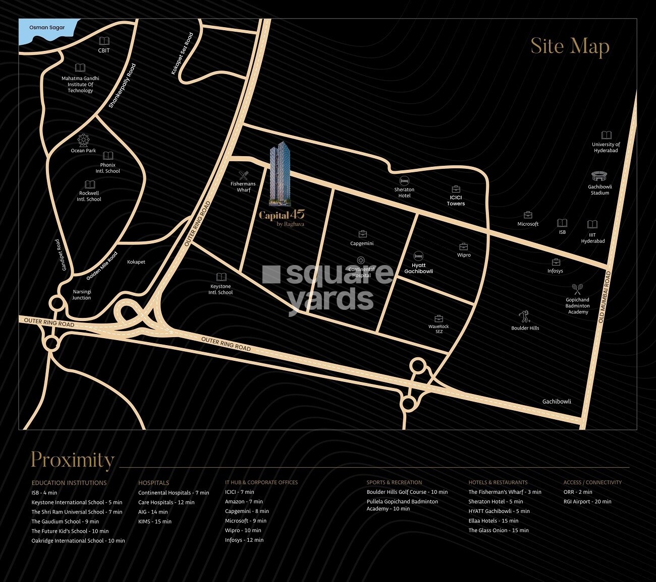 Raghava Capital 45 Location Image