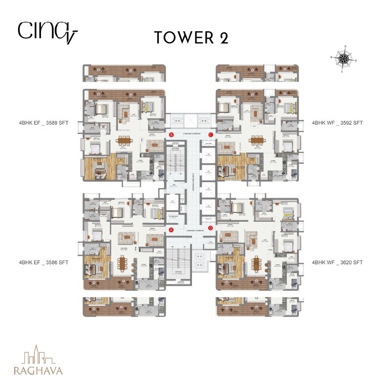 Raghava Cinq Floor Plans