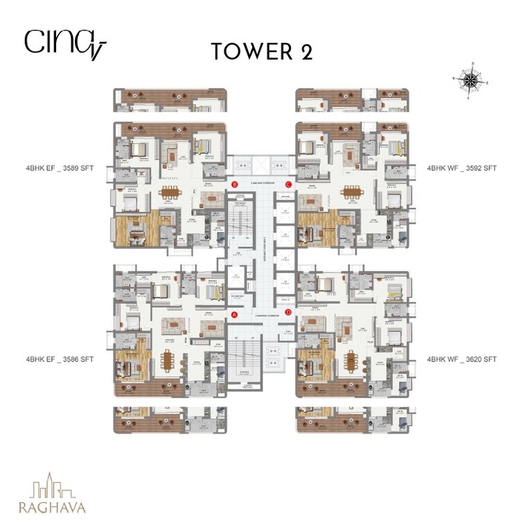 Raghava Cinq Floor Plans 1