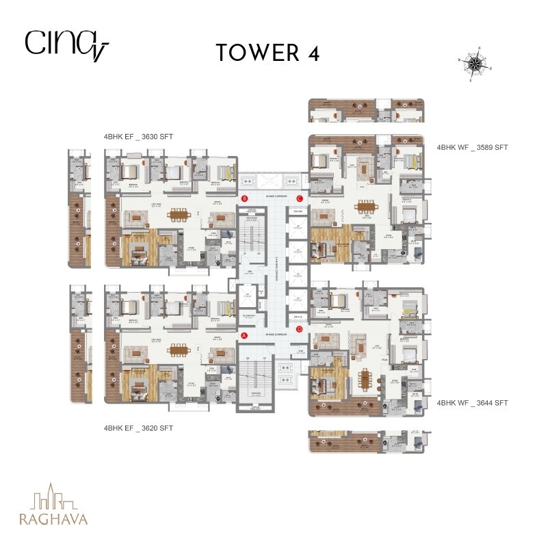 Raghava Cinq Floor Plans 2