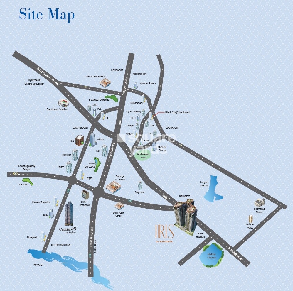 Raghava Iris Location Image
