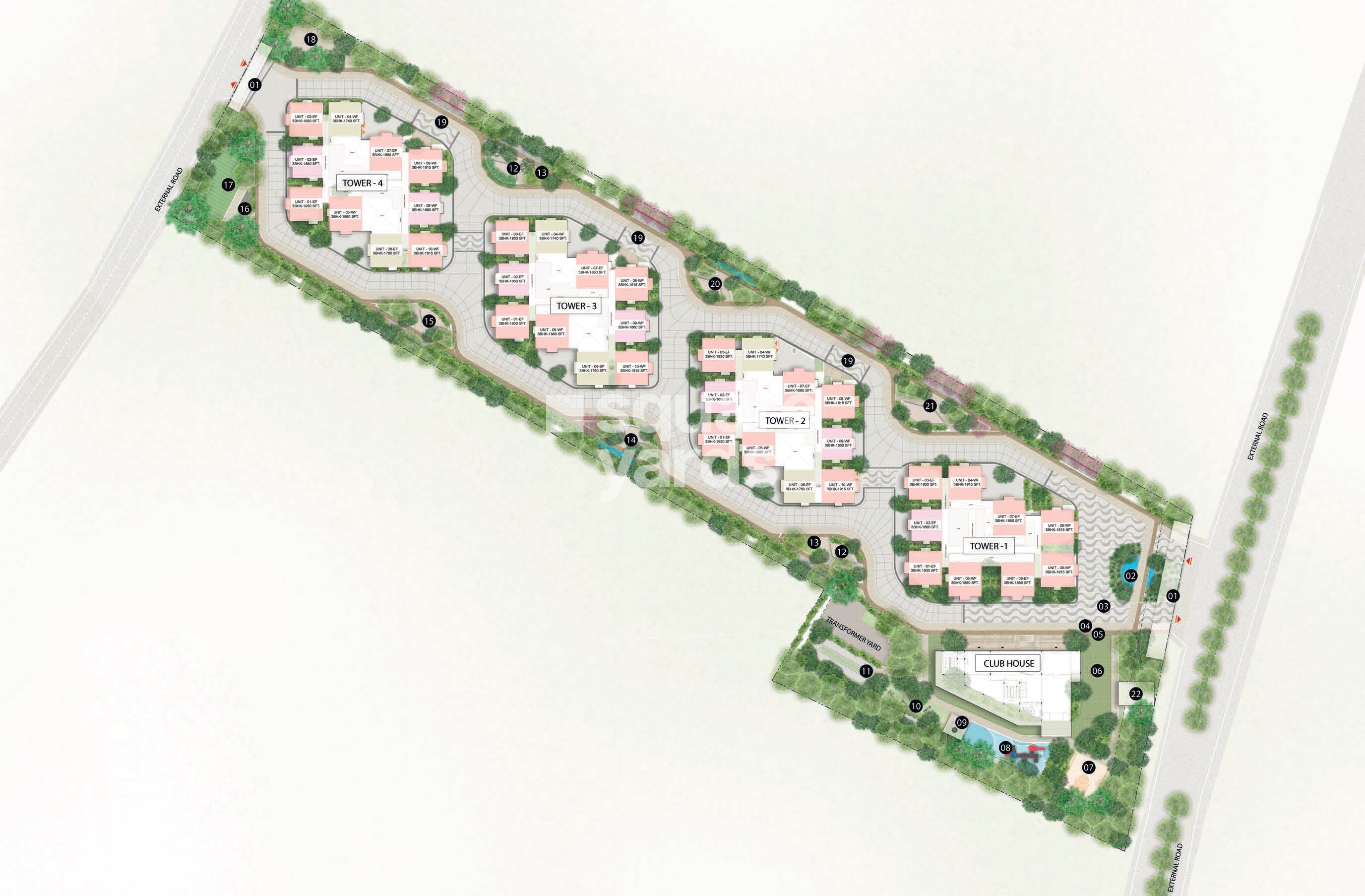 Raghava Wave Master Plan Image