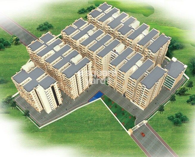 Raghavendras-Mirra-Panchajanya_a large building with a large building on top of it