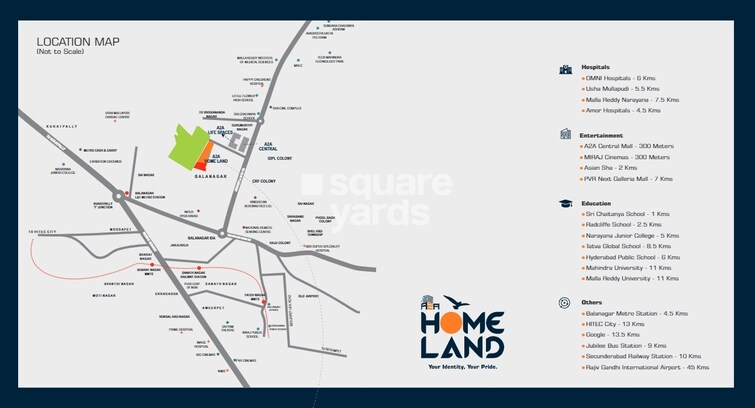 Raghuram A2A Home Land Location Image