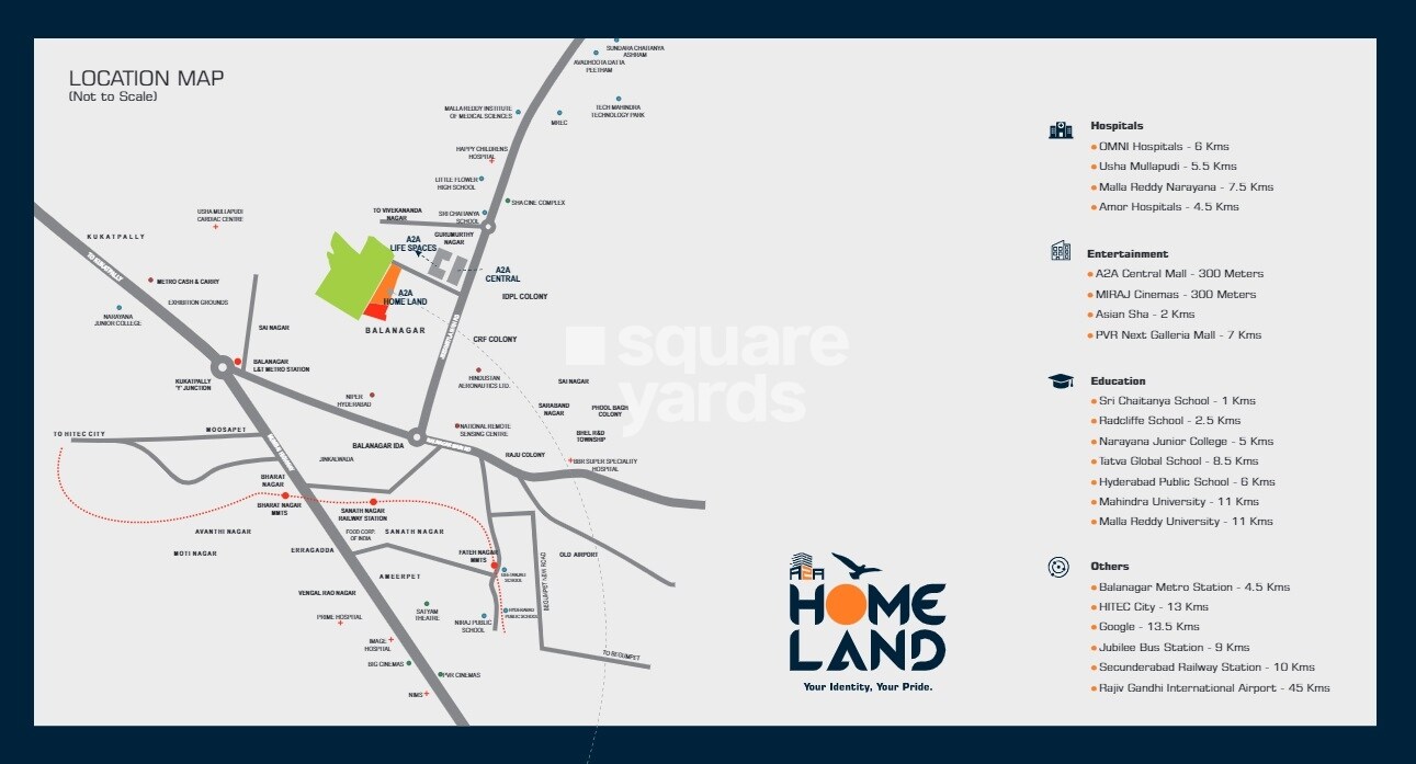 Raghuram A2A Home Land Location Image