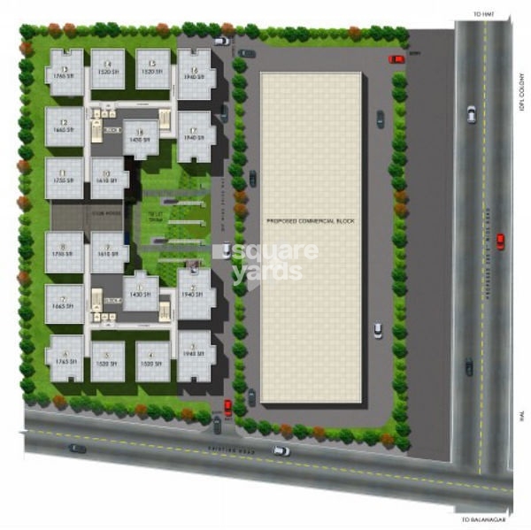 Raghuram A2A Life Spaces Master Plan Image