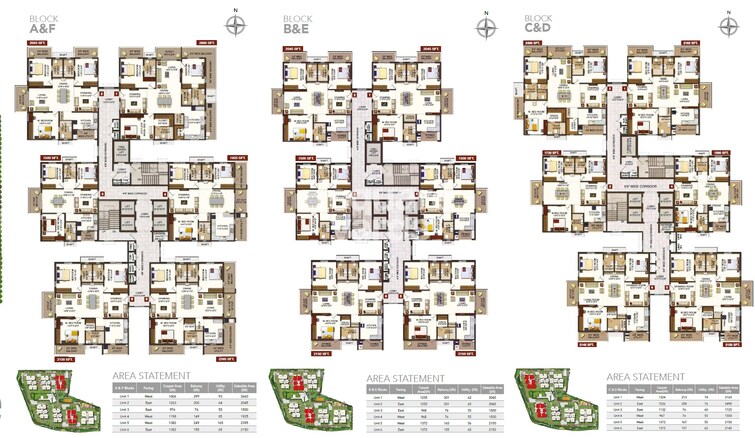 Raghuram The Vue Residences Floor Plans