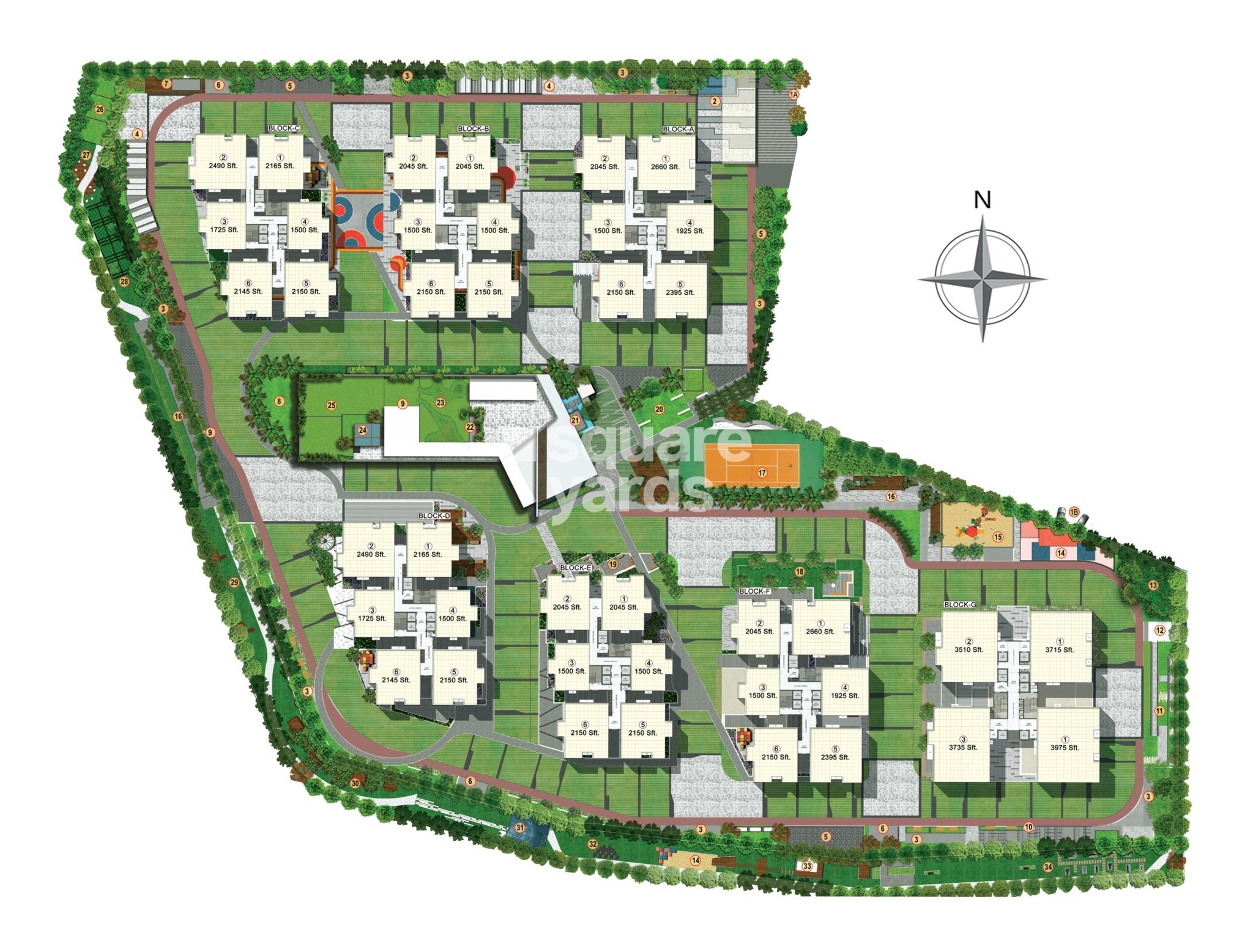 Raghuram The Vue Residences Master Plan 1