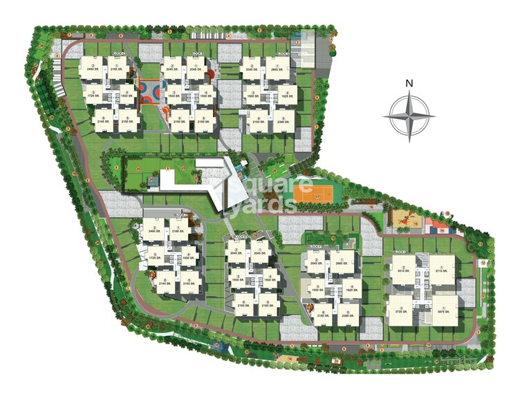 Raghuram The Vue Residences Master Plan Image
