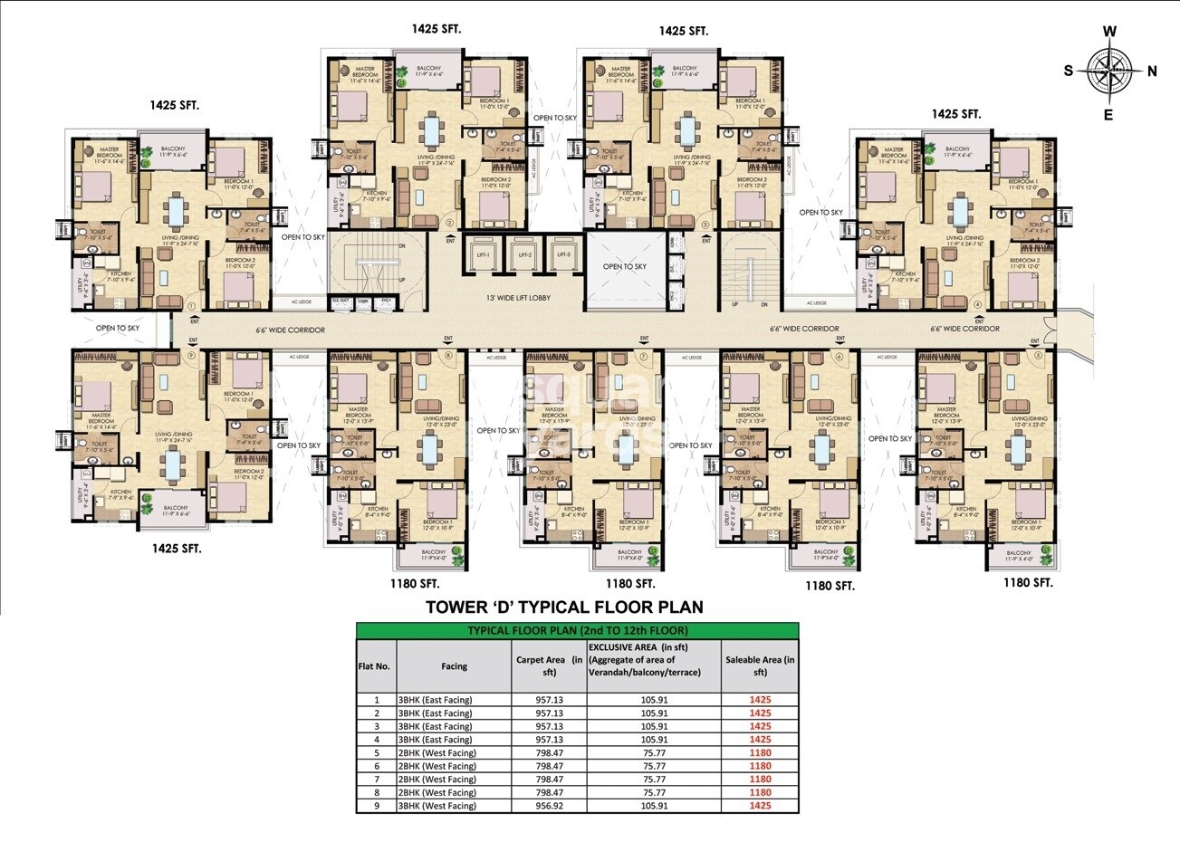 Raheja Vistas Floor Plans 1