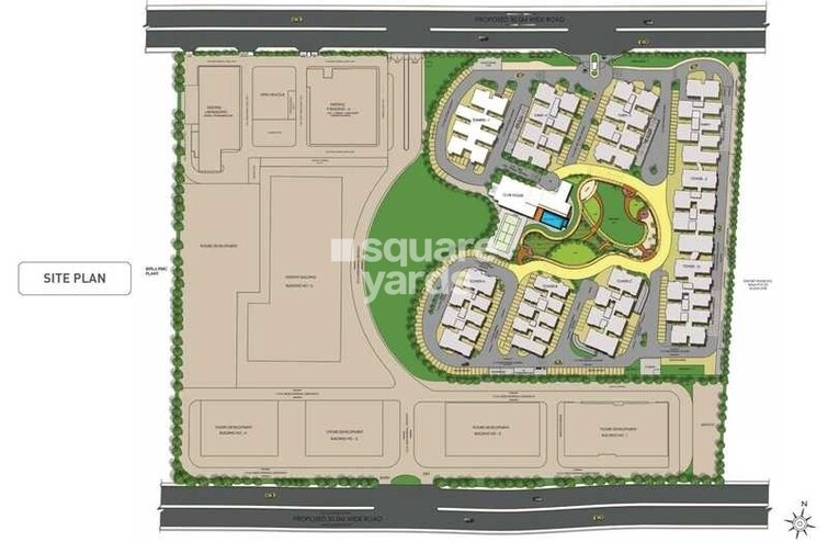 Raheja Vistas Master Plan Image
