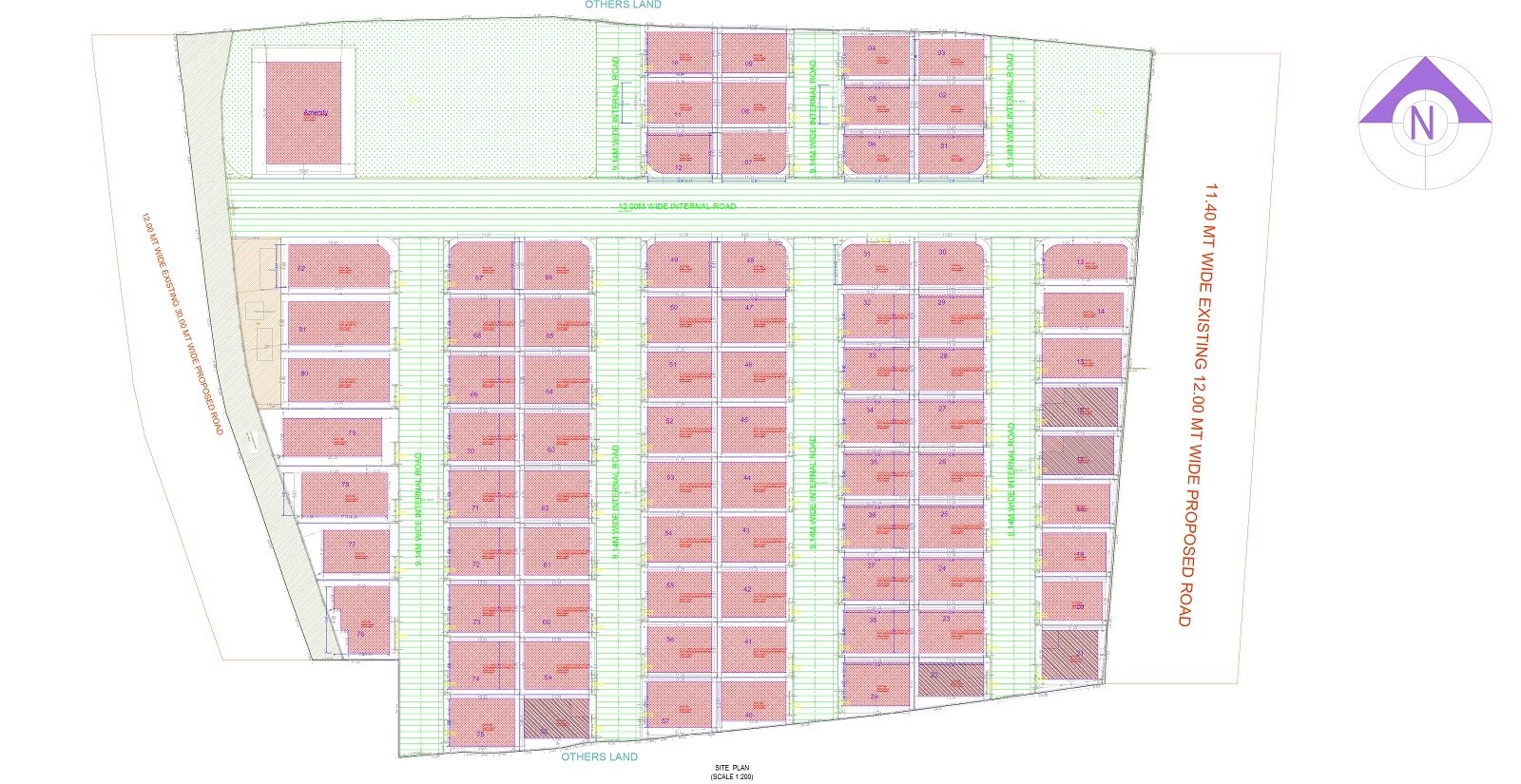 Raichandani Akshaya Serenity Master Plan 1