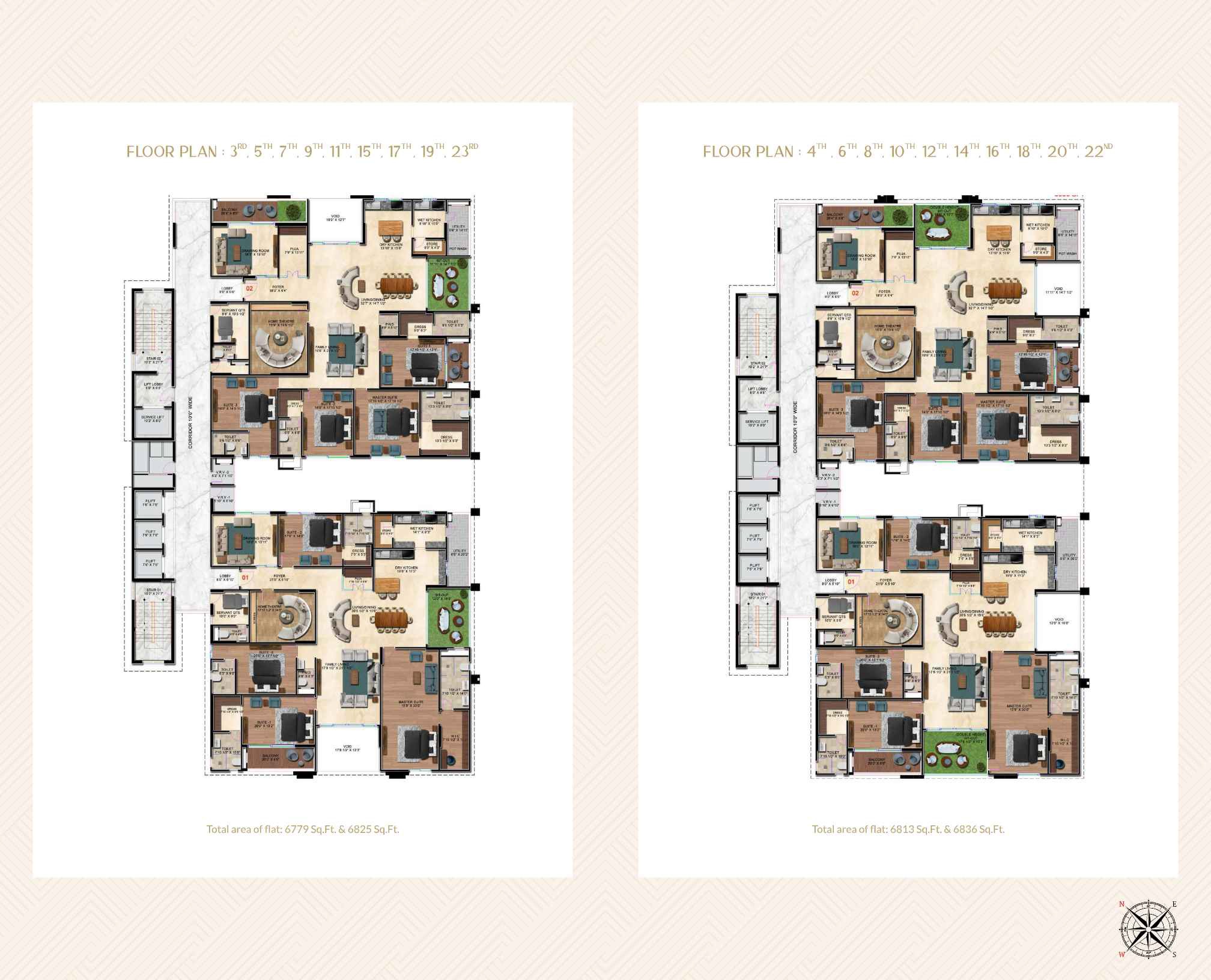 Raichandani Eka One Floor Plans